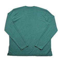 Apple Employee Long Sleeve Logo Tech Shirt Mens L Green Tee Soft Quality Tshirt