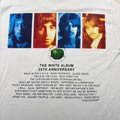 Vintage 1994 The Beatles T-Shirt Mens Medium White Album 25th Anniversary Casual
