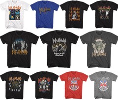 Pre-Sell Def Leppard Rock Music Licensed T-Shirt #5