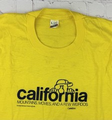 RARE Shirt Screen Stars 1981 California Cartoon Certified Software Pro Guindon