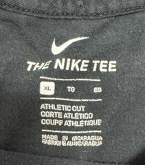 The Nike Tee Tiger Woods Frank Club Head Cover Graphic Black T-Shirt, X-Large XL