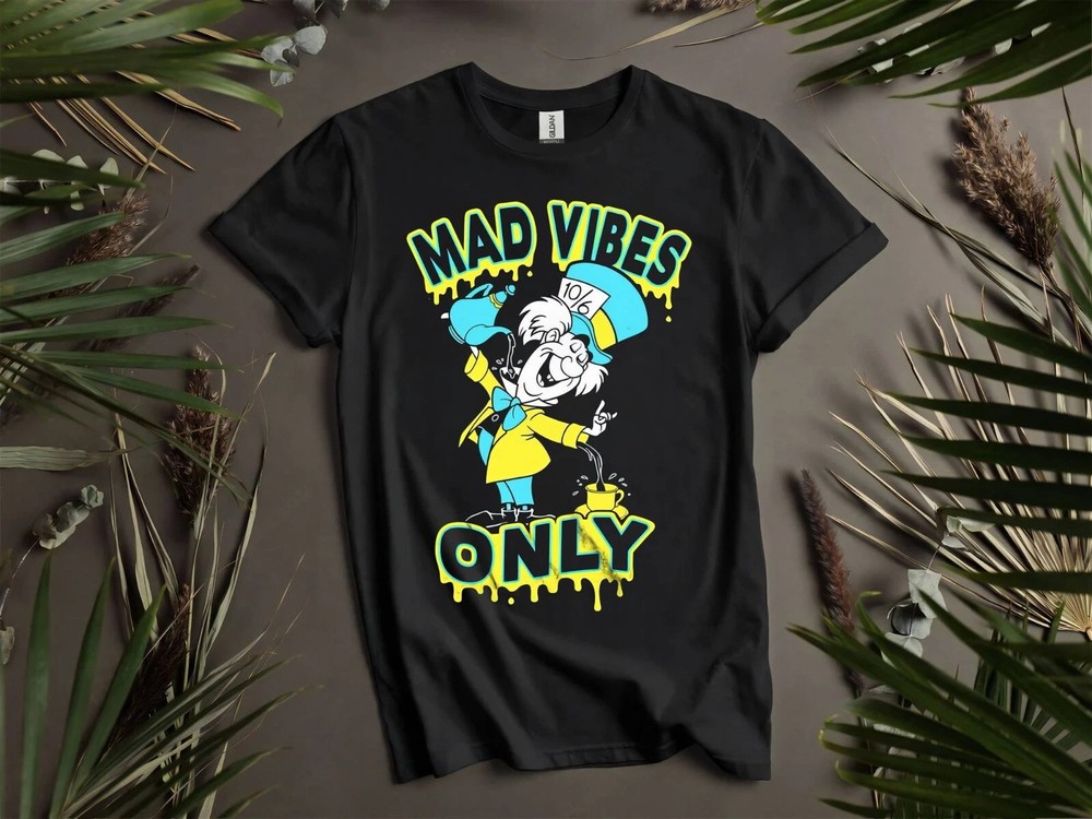 Disney Alice In Wonderland Mad T-shirt T Shirt Men Women Unisex Tshirt