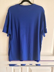 Polo Ralph Lauren Big Pony T-Shirt Blue Embroidered Crewneck Tee Size XL
