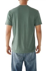 True Religion Men’s Metallic Foil Leaves Logo Graphic Tee T-Shirt | Size M