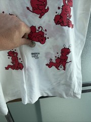Vintage 1990s Devil Sex Funny Graphic Fashion Victim T Shirt Rare XL Extra Large