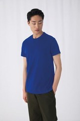 B&C Collection #E190 TU03T – Mens Plain Cotton T-Shirt Mid Weight Straight F
