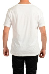 Hugo Boss Men’s “Dartin” White V-Neck T-Shirt US 2XL IT 56