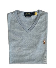 New Mens Ralph Lauren Big & Tall Fit V Neck Tee Pony T-Shirt Soft Cotton