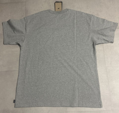 The Nike Tee Men’s Embroidered Center Logo Heavy Crewneck T Shirt Gray Size L