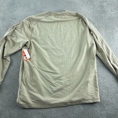 Bass Outdoor Mens XXL Long-Sleeve Utili-Tee Shirt Trench Coat Beige NWT 5841