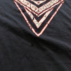 American Fighter Buckle T Shirt Mens 3XL Y2K MMA UFC Grunge Graphic Long Sleeve