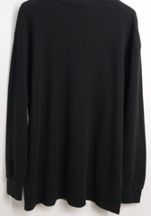 Galaxy Men’s Sz 3XL Long Sleeve Thermal Shirt Black Machine Washable Cold