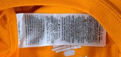 Tennessee Volunteers Go Big Orange Fanatics T-Shirt Large NWT