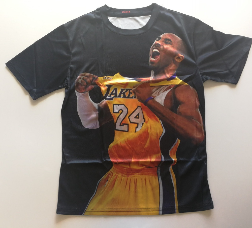 Kobe Bryant #24 3D shirt. Size M.