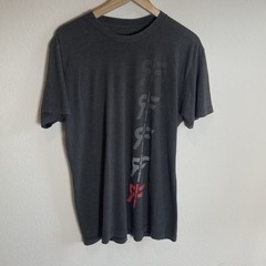 Rokfit Lift Logo Gradient Red Black Short Sleeve Graphic Shirt Men’s Large