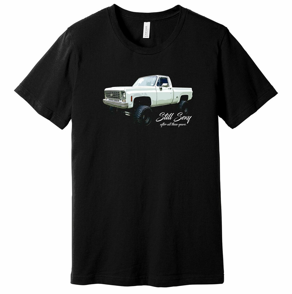 Still Sexy After All These Years – White Chevy Square Body