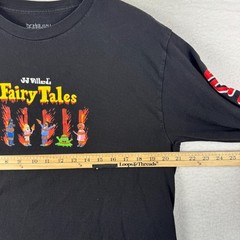 Y2K Deathwish Large JJ Villards Fair Tales Long Sleeve Print Skateboarding Shirt