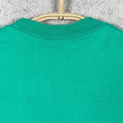 Vintage The Simpsons Shirt Mens Large Green Bart Peace Man 1990 Single Stitch *