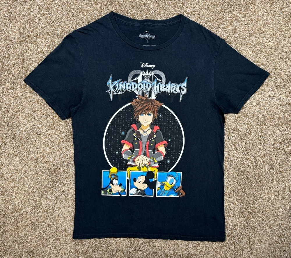 Kingdom Hearts T-Shirt Men Size Medium 40 Disney/Square Enix Mad Engine