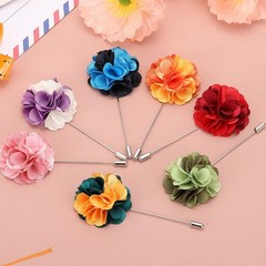 PATIKIL Flower Boutonnieres Pin, 1 Pcs Lapel Pin for Men Camellia Flower for …
