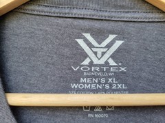 Vortex Optics Unisex Gray Long Sleeve T-Shirt Men XL
