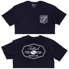 BYLT Foxtail Coffee Co. Drop Cut Lux Short Sleeve Pocket Shirt Orlando Large L