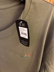 NWT GREG NORMAN XL MENS SHIRT SLEEVE TSHIRT CREW GRAY
