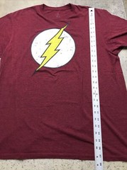 DC Comics The Flash T-Shirt Men’s Medium L Short Sleeve Crew Neck Graphic Red
