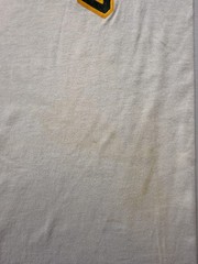 Vintage Sand-Knit Shirt Mens Large White Oakland Athletics Tee Made USA VTG
