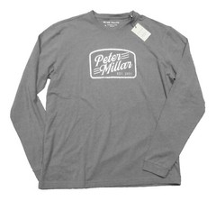 Peter Millar Men’s Iron Crown Lite Graphic Print Crew-Neck Long-Sleeve T-Shirt