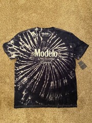 Lucky Brand Men’s Short Sleeve Crew Neck Modelo Tie Dye Tee, Blue Multi, S