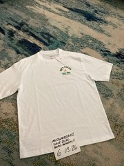 NWT Nike Air Jordan Graphic MJ’s Pizza 23 White T-Shirt Men’s Sz M FREE SHIP