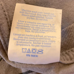 Port & Company Ring Spun 100% Cotton Gray T-shirt Graphic at Front Size L Unisex