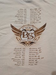 Blake Shelton Pure BS Tour T-Shirt – Ivory Color Size 2XL