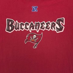 NFL Tampa Bay Buccaneers Graphic Short Sleeve Football Shirt Mens Size 2XL Red
