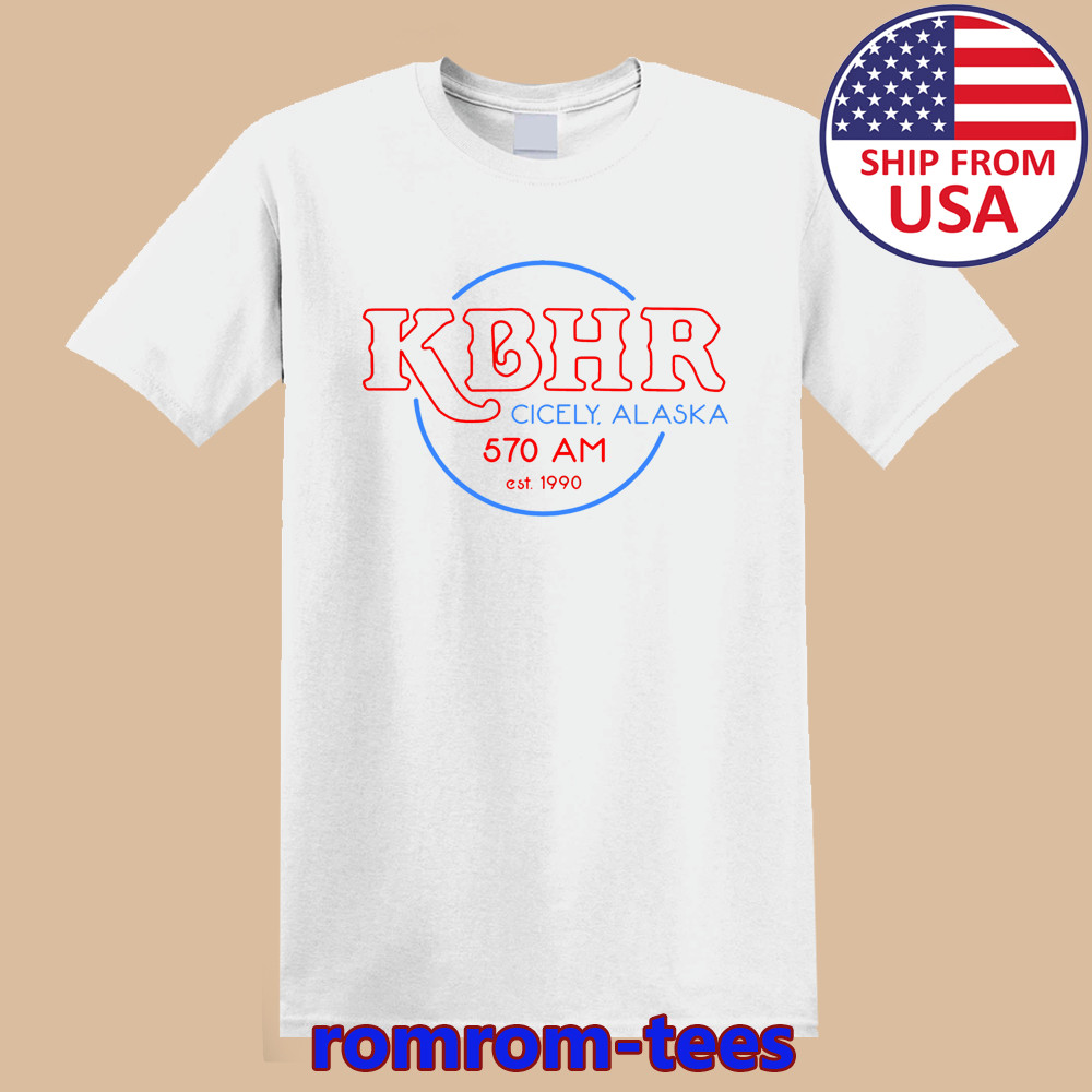 KBHR Cicely Alaska Radio White Size S-5XL