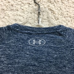 NEW Under Armour Shirt Extra Large Adult Blue The Tech Tee Crewneck Gym Mens XL