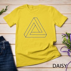 Sacred Geometry Shirt – Geometric Penrose Triangle T Shirt Unisex T-shirt