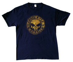 Chris Kyle Warrior Frog Foundation T-Shirt Men’s Large Navy Blue Skull Tee