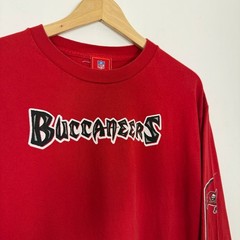 Vintage Y2K Tampa Bay Buccaneers Long Sleeve NFL Sports Tee Shirt Football Large