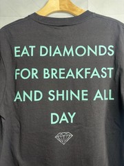 Diamond Supply Co. Diamonds for Breakfast Black Graphic T-Shirt Adult Sizes NWOT