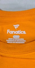 Tennessee Volunteers Go Big Orange Fanatics T-Shirt Large NWT