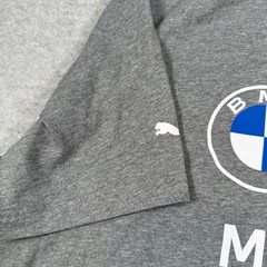 Puma BMW Motorsport M Series Mens T Shirt Gray Sz XL