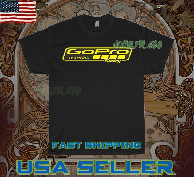 NEW SHIRT PREMIUM GOPRO HERO LOGO UNISEX T-SHIRT AMERICAN FUNNY SIZE S-5XL
