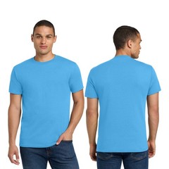 Jerzees Dri-Power Premium Heavy Cotton Short Sleeve Poly Shirt Plain Casual 29M