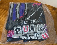 New Monster Energy Punk Punch Shirt Large Black Graphic 100% Pre-shrunk Cotton