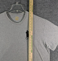 Polo Ralph Lauren Mens 2XB Big Pony Gray T-Shirt Short Sleeve Crew Neck