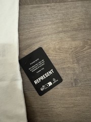 Represent Initial Boxy Tank, Large, Flat White, Brand New, RRP £65
