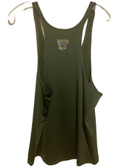 Super Body Men’s Tank Top Muscle NWOT Green Stretch Blend Medium – Weightlifting