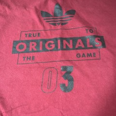 True to the Game Adidas Shirt Size Medium